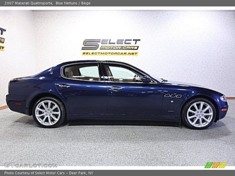 Blue Nettuno / Beige 2007 Maserati Quattroporte