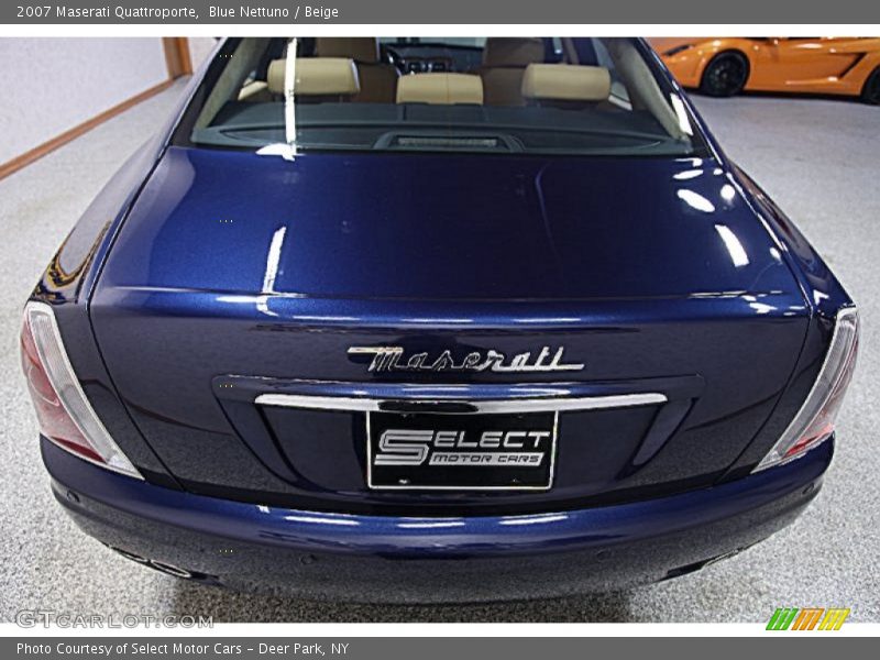 Blue Nettuno / Beige 2007 Maserati Quattroporte