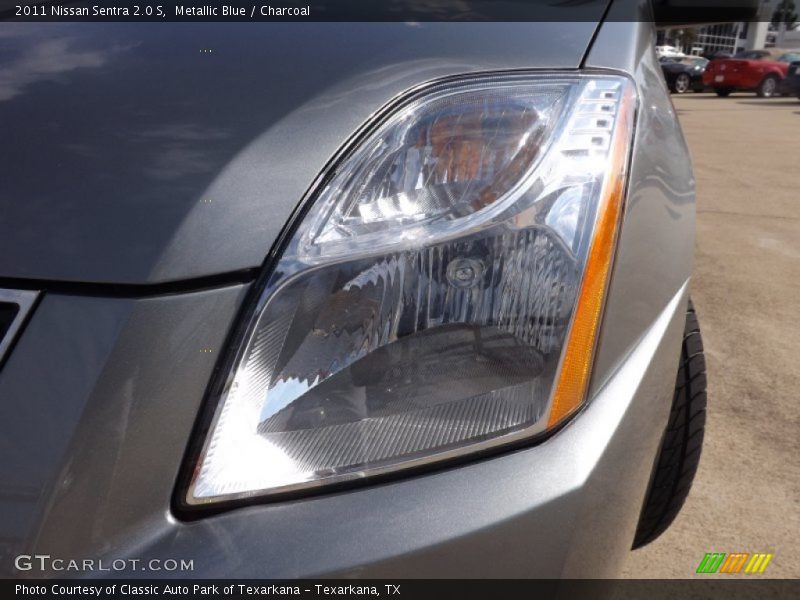 Metallic Blue / Charcoal 2011 Nissan Sentra 2.0 S