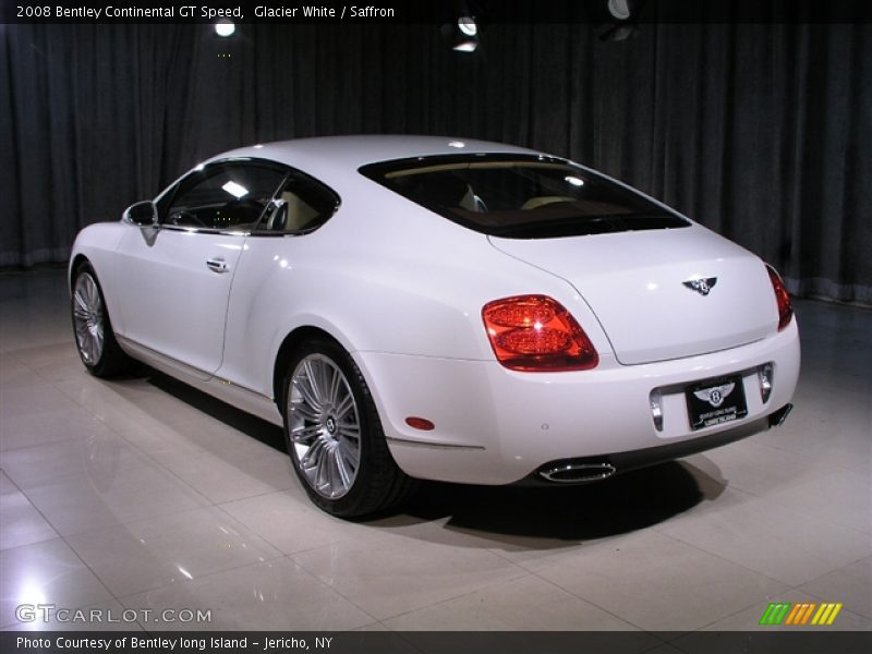 Glacier White / Saffron 2008 Bentley Continental GT Speed