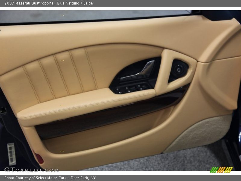 Blue Nettuno / Beige 2007 Maserati Quattroporte