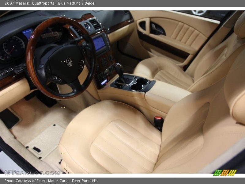 Blue Nettuno / Beige 2007 Maserati Quattroporte
