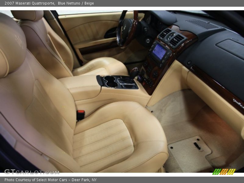 Blue Nettuno / Beige 2007 Maserati Quattroporte