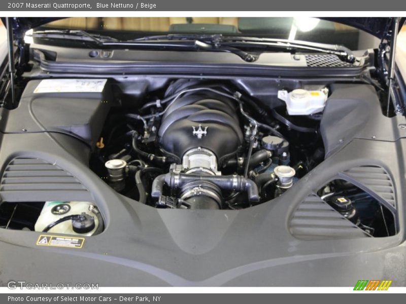 Blue Nettuno / Beige 2007 Maserati Quattroporte