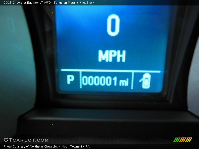 Tungsten Metallic / Jet Black 2013 Chevrolet Equinox LT AWD