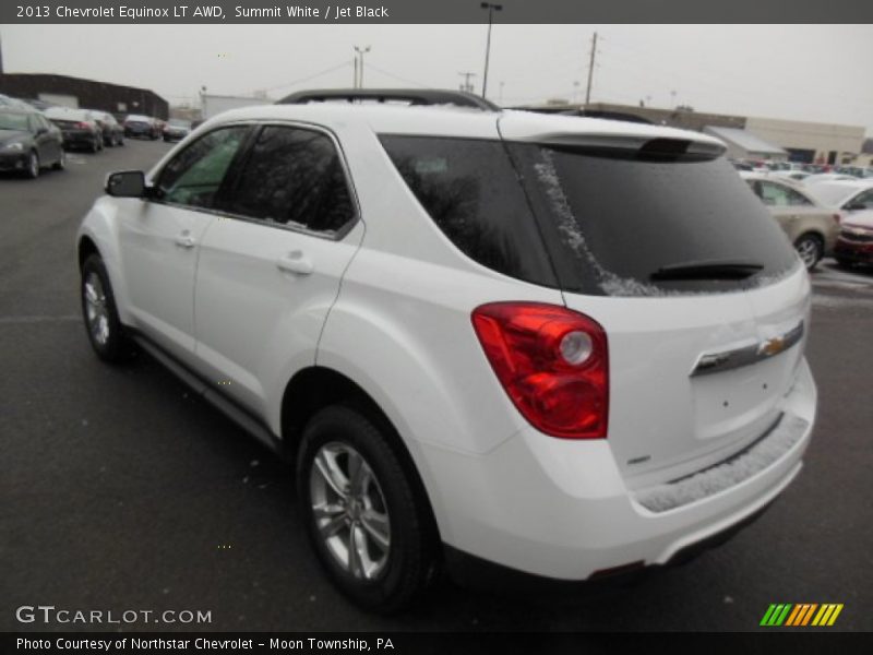 Summit White / Jet Black 2013 Chevrolet Equinox LT AWD