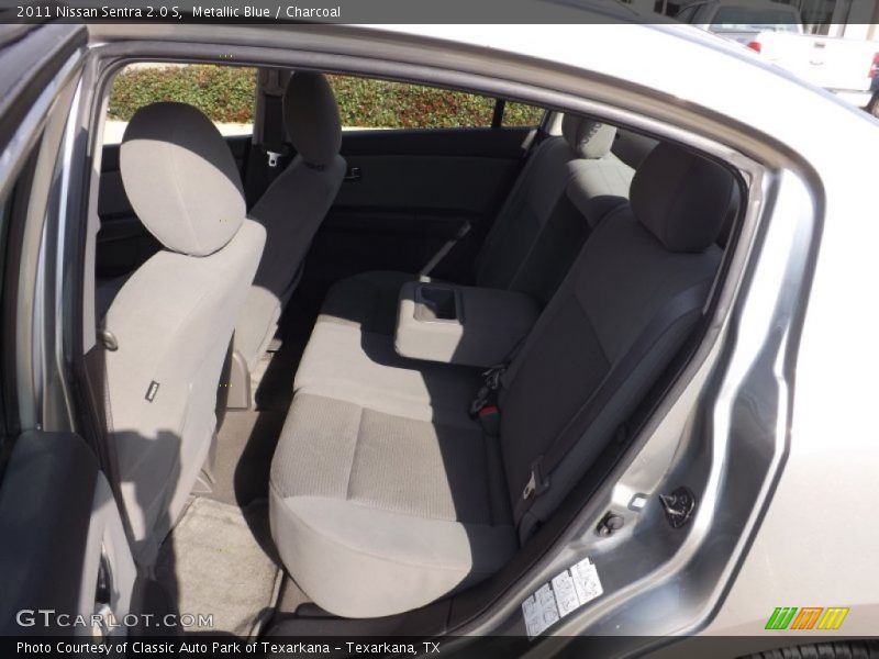 Metallic Blue / Charcoal 2011 Nissan Sentra 2.0 S