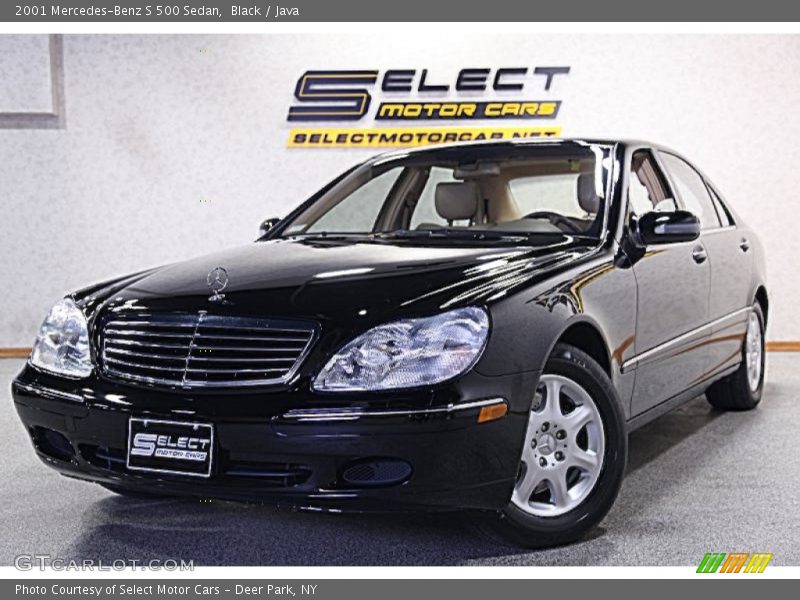 Black / Java 2001 Mercedes-Benz S 500 Sedan
