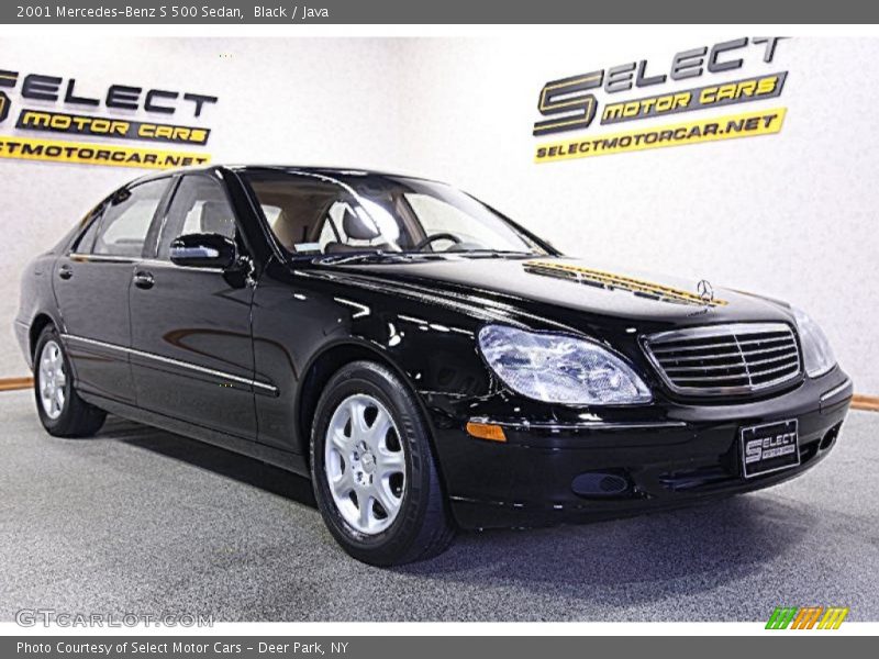 Black / Java 2001 Mercedes-Benz S 500 Sedan