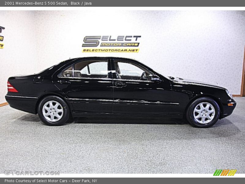 Black / Java 2001 Mercedes-Benz S 500 Sedan