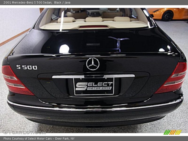 Black / Java 2001 Mercedes-Benz S 500 Sedan