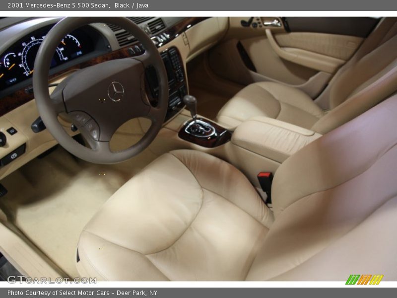 Black / Java 2001 Mercedes-Benz S 500 Sedan