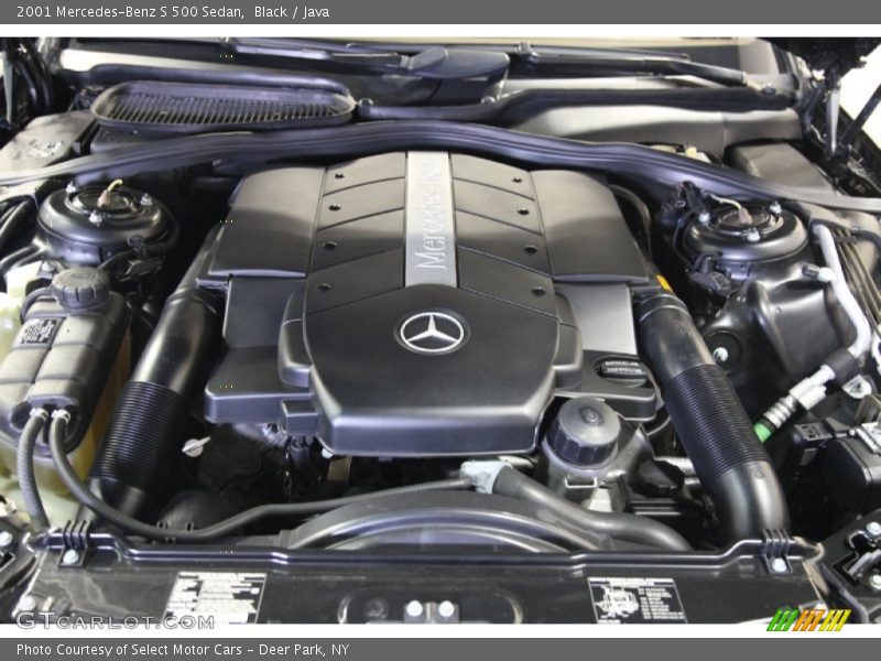 Black / Java 2001 Mercedes-Benz S 500 Sedan