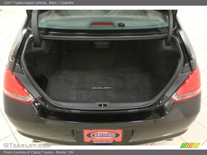 Black / Graphite 2007 Toyota Avalon Limited