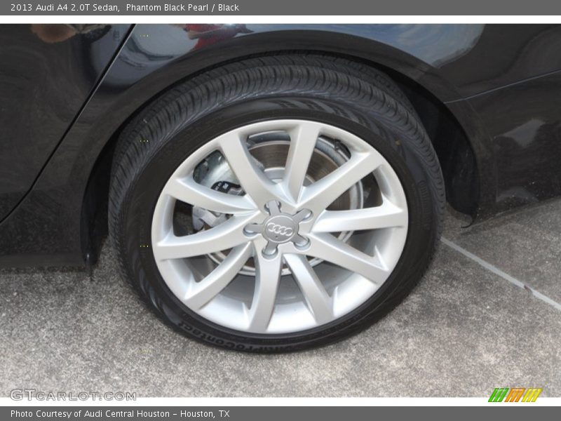 Phantom Black Pearl / Black 2013 Audi A4 2.0T Sedan