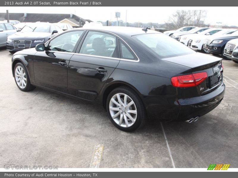Phantom Black Pearl / Black 2013 Audi A4 2.0T Sedan