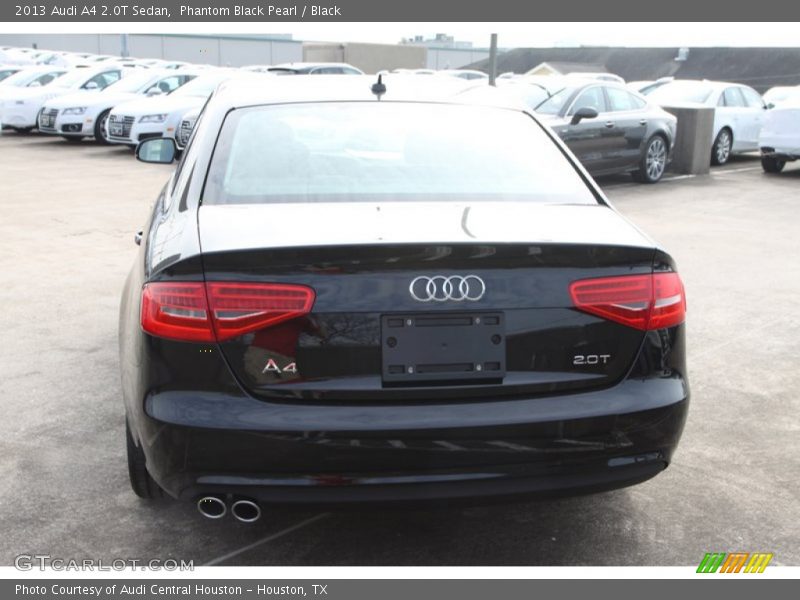 Phantom Black Pearl / Black 2013 Audi A4 2.0T Sedan