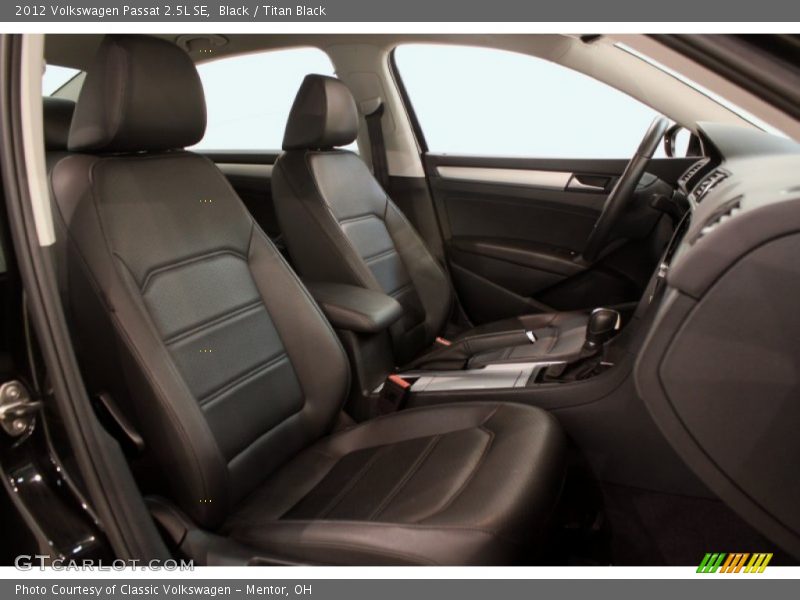 Black / Titan Black 2012 Volkswagen Passat 2.5L SE