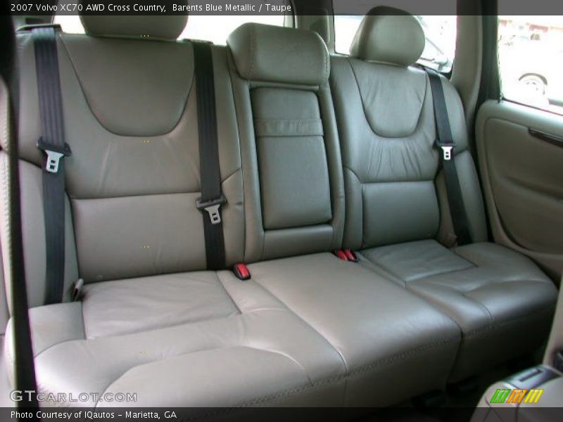 Rear Seat of 2007 XC70 AWD Cross Country