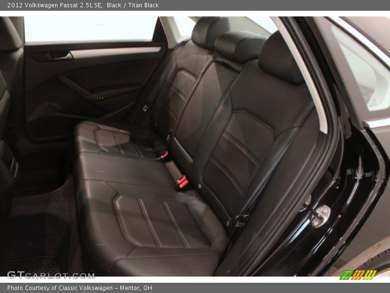 Black / Titan Black 2012 Volkswagen Passat 2.5L SE