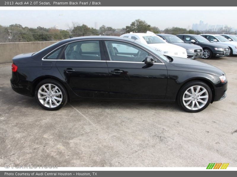 Phantom Black Pearl / Black 2013 Audi A4 2.0T Sedan