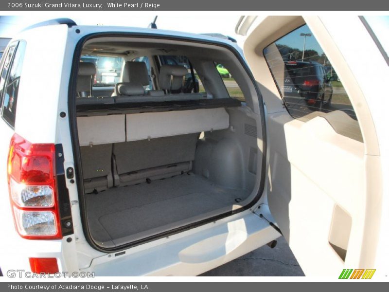 White Pearl / Beige 2006 Suzuki Grand Vitara Luxury