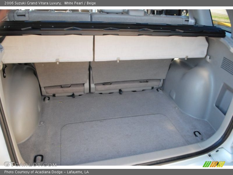 White Pearl / Beige 2006 Suzuki Grand Vitara Luxury