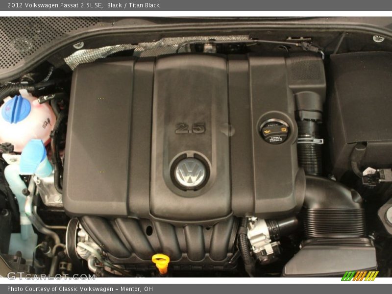 Black / Titan Black 2012 Volkswagen Passat 2.5L SE