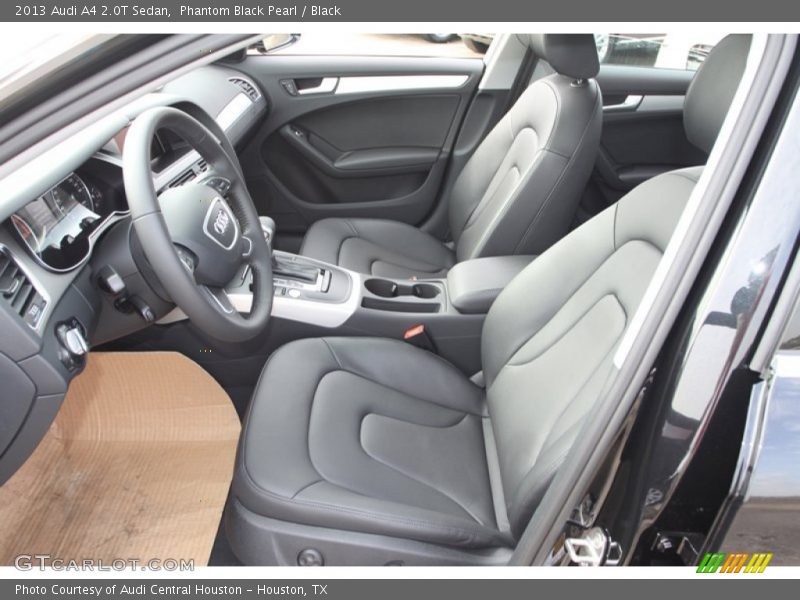 Phantom Black Pearl / Black 2013 Audi A4 2.0T Sedan