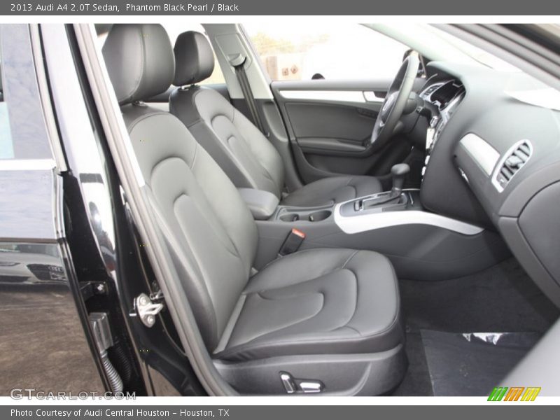 Phantom Black Pearl / Black 2013 Audi A4 2.0T Sedan