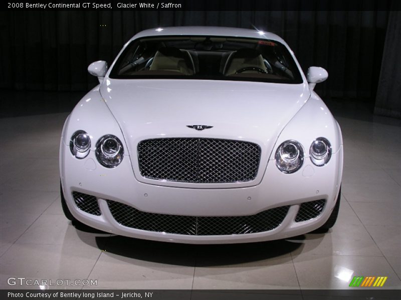 Glacier White / Saffron 2008 Bentley Continental GT Speed