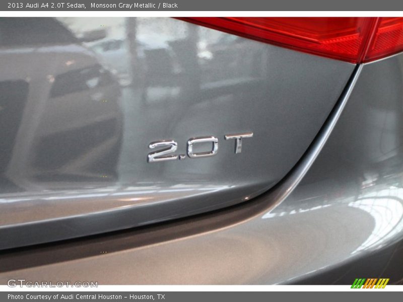 Monsoon Gray Metallic / Black 2013 Audi A4 2.0T Sedan