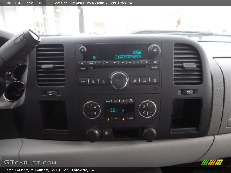 Stealth Gray Metallic / Light Titanium 2008 GMC Sierra 1500 SLE Crew Cab