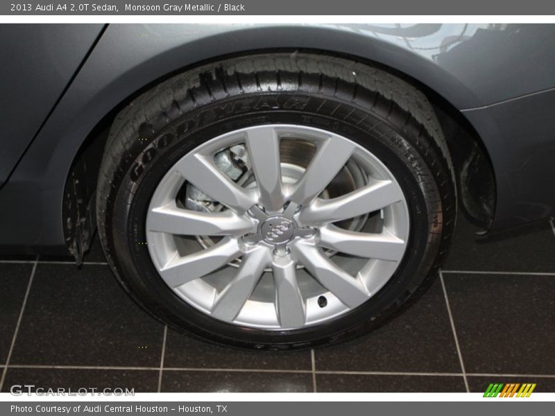 Monsoon Gray Metallic / Black 2013 Audi A4 2.0T Sedan