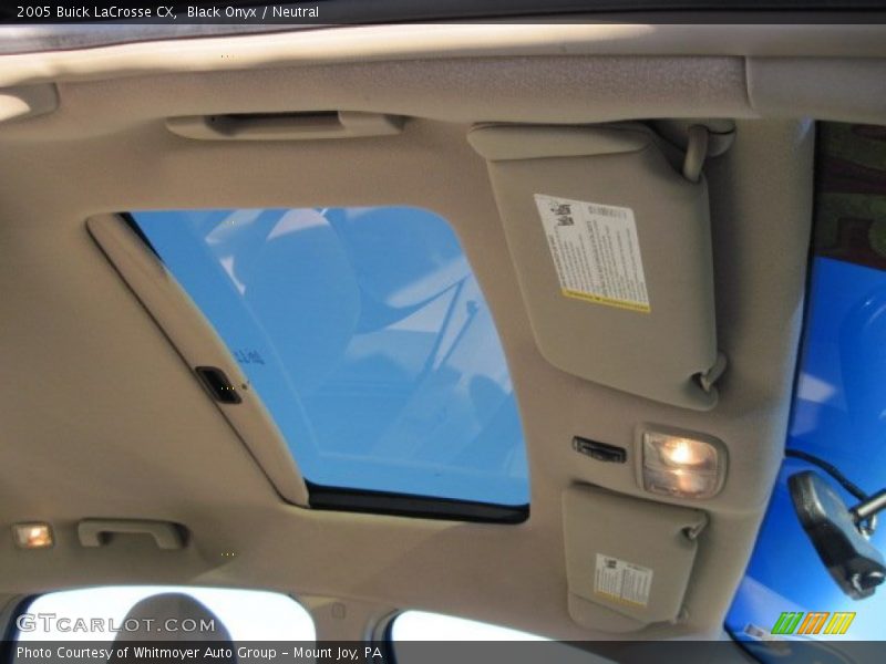 Black Onyx / Neutral 2005 Buick LaCrosse CX