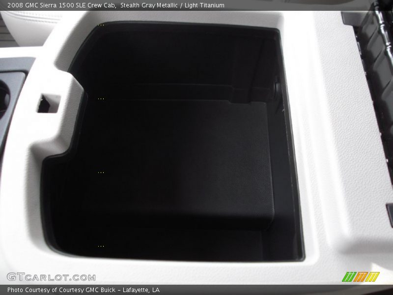 Stealth Gray Metallic / Light Titanium 2008 GMC Sierra 1500 SLE Crew Cab