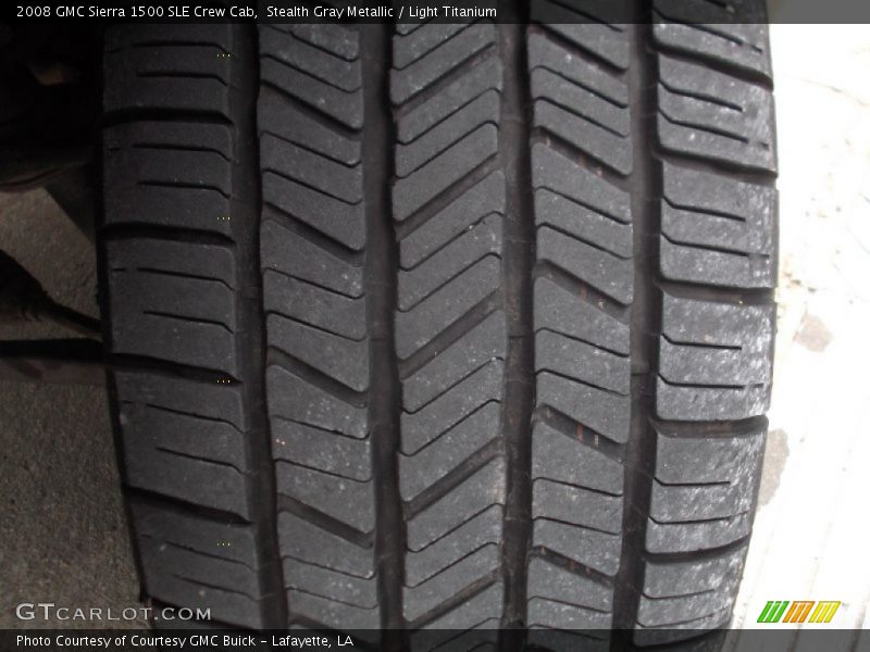 Stealth Gray Metallic / Light Titanium 2008 GMC Sierra 1500 SLE Crew Cab