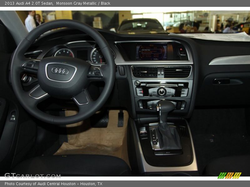 Monsoon Gray Metallic / Black 2013 Audi A4 2.0T Sedan