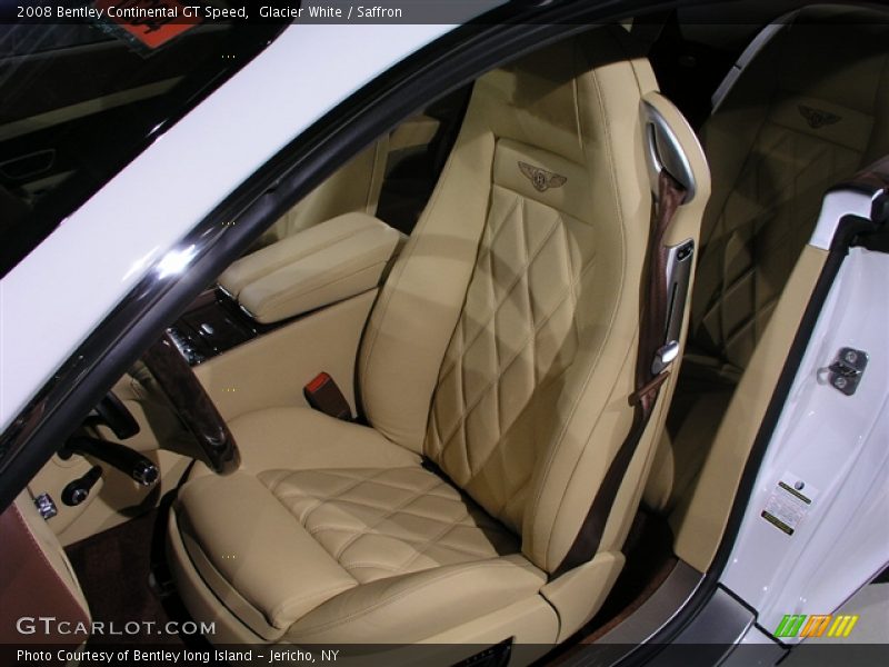 Glacier White / Saffron 2008 Bentley Continental GT Speed