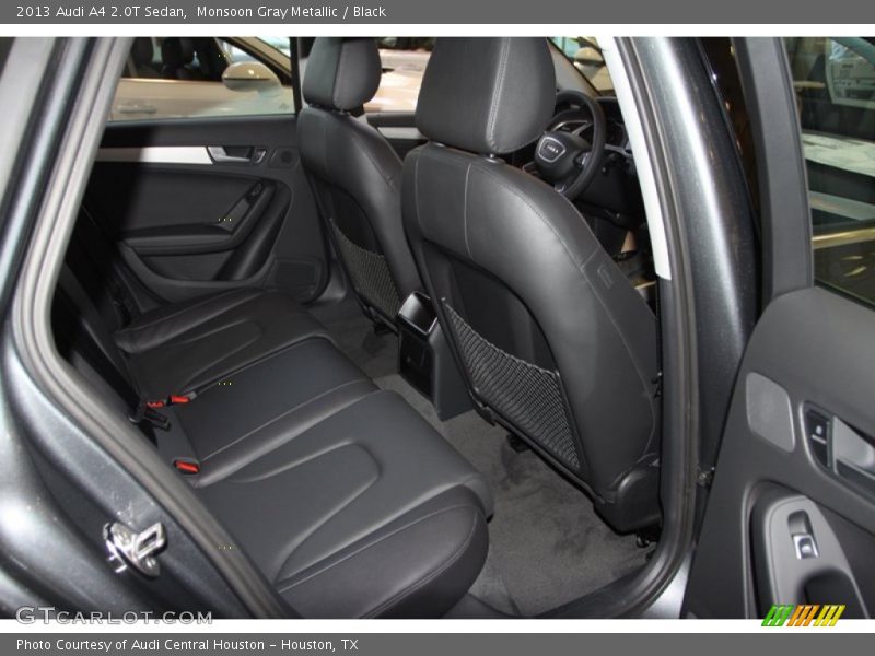 Monsoon Gray Metallic / Black 2013 Audi A4 2.0T Sedan