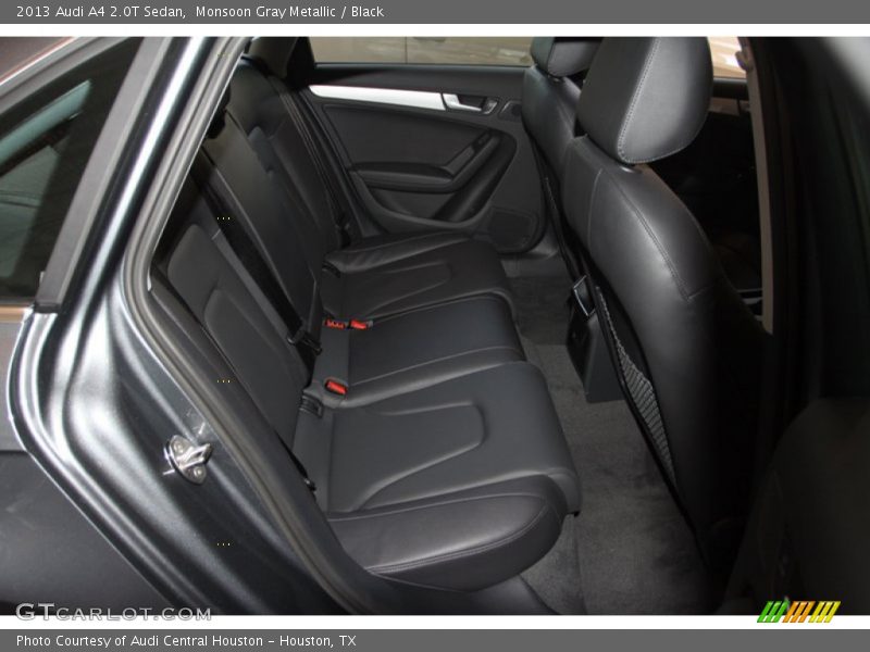 Monsoon Gray Metallic / Black 2013 Audi A4 2.0T Sedan