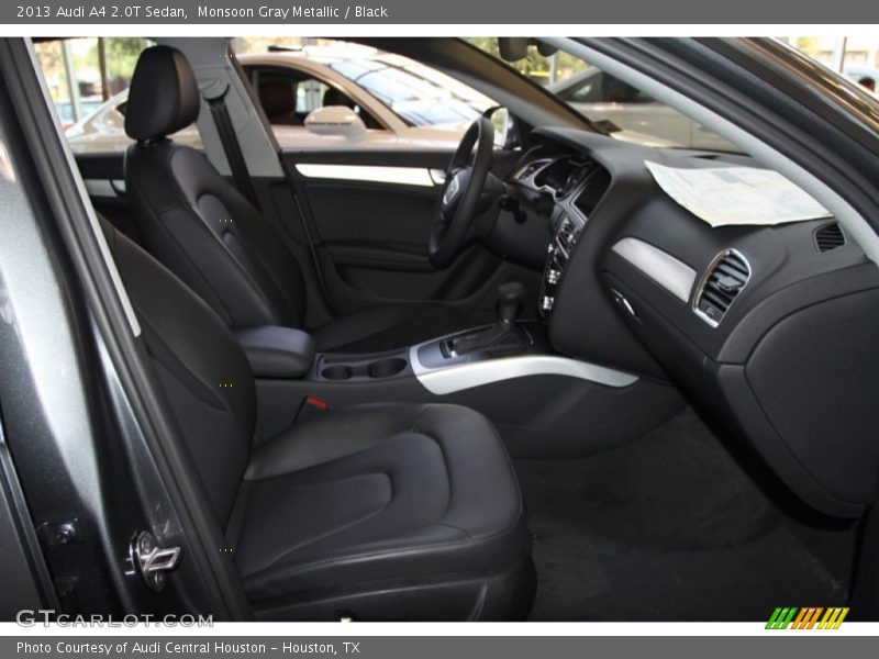 Monsoon Gray Metallic / Black 2013 Audi A4 2.0T Sedan