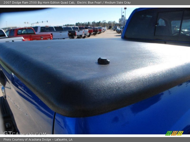 Electric Blue Pearl / Medium Slate Gray 2007 Dodge Ram 2500 Big Horn Edition Quad Cab