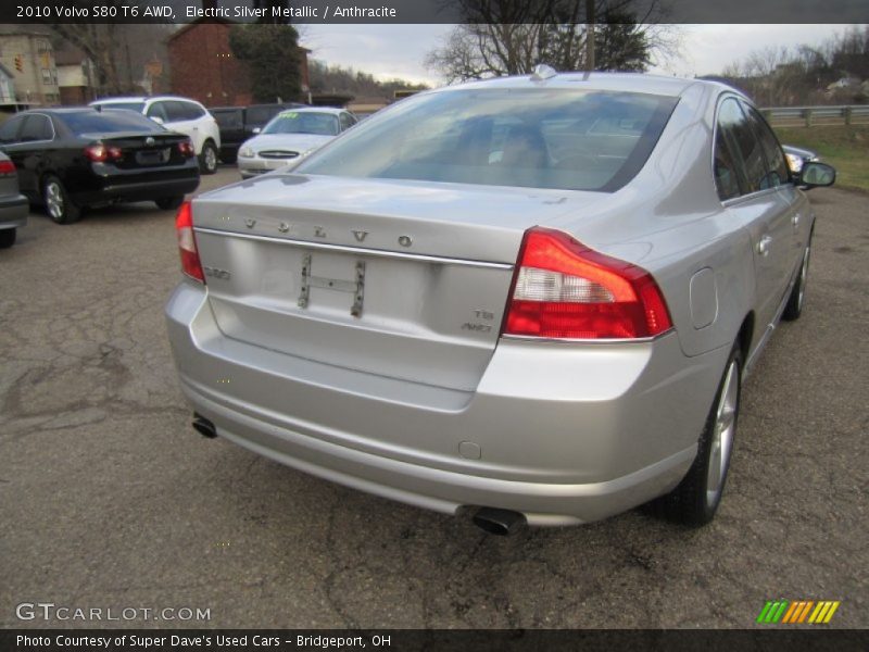 Electric Silver Metallic / Anthracite 2010 Volvo S80 T6 AWD