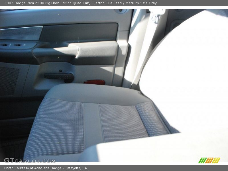 Electric Blue Pearl / Medium Slate Gray 2007 Dodge Ram 2500 Big Horn Edition Quad Cab