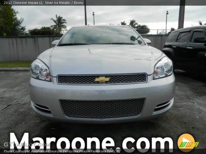 Silver Ice Metallic / Ebony 2012 Chevrolet Impala LS