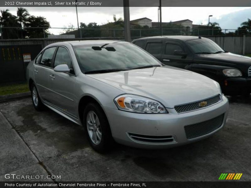 Silver Ice Metallic / Ebony 2012 Chevrolet Impala LS
