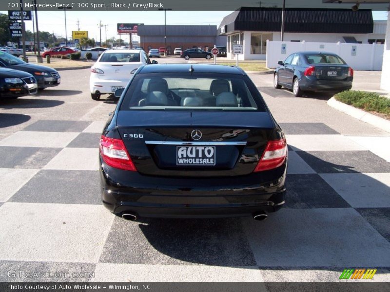 Black / Grey/Black 2011 Mercedes-Benz C 300 Sport