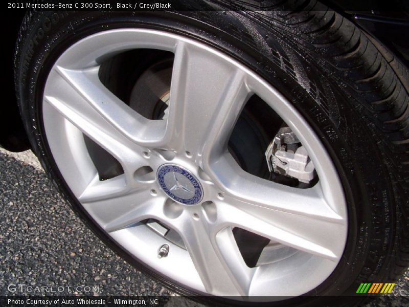 Black / Grey/Black 2011 Mercedes-Benz C 300 Sport