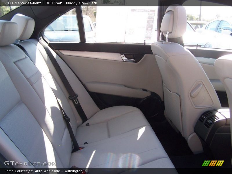 Black / Grey/Black 2011 Mercedes-Benz C 300 Sport